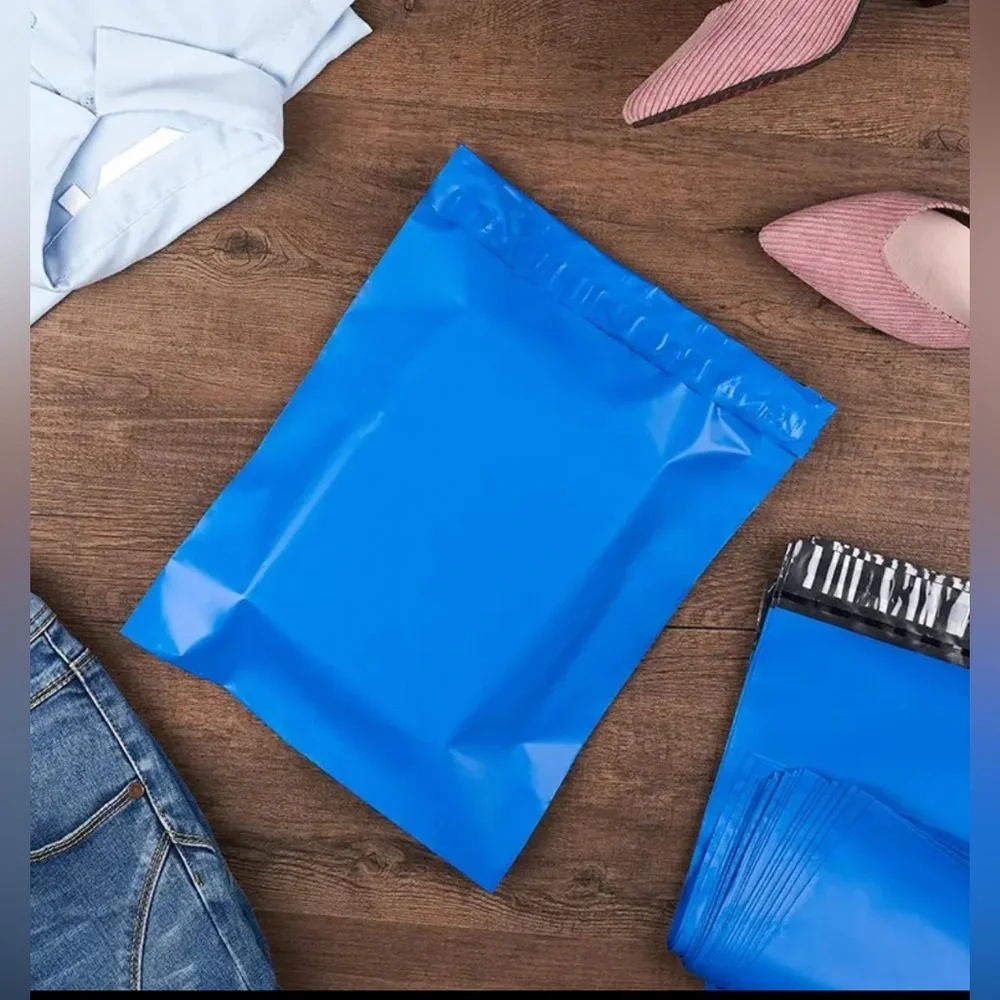 25ct ~ 7.5 x 10.5”~ Poly Mailer Bags👖🆕👖Plus 😁 25ct Thank You Stickers Included